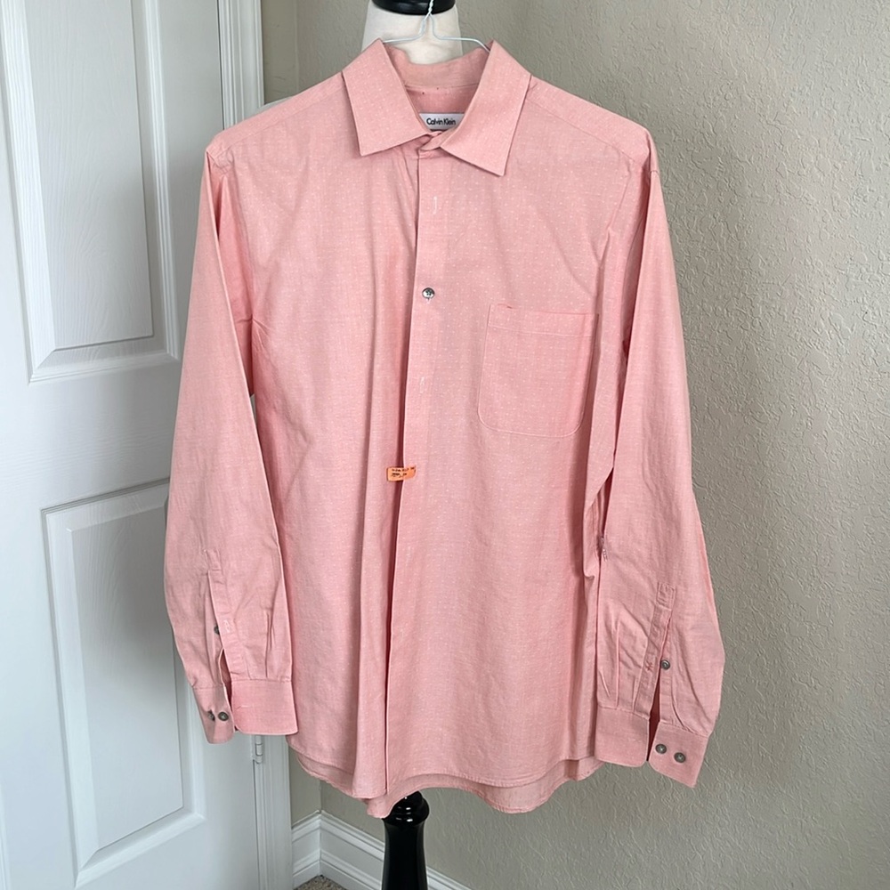 Men’s long sleeve dress shirt - Calvin Klein